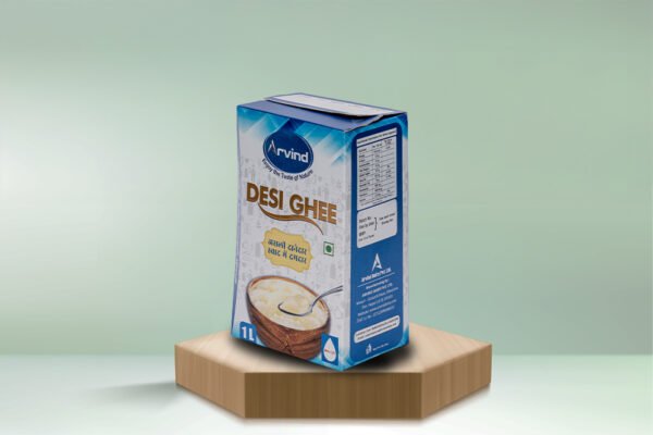 Arvind Desi Ghee 1 ltr tetra - Image 2