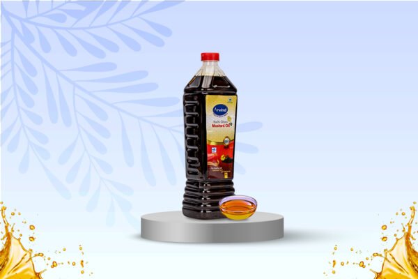 Arvind  Kachi Ghani Mustard Oil 1L - Image 3