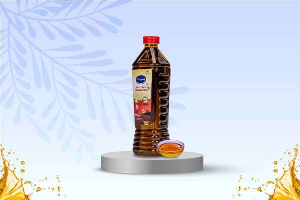 Arvind  Kachi Ghani Mustard Oil 500 ML - Image 2