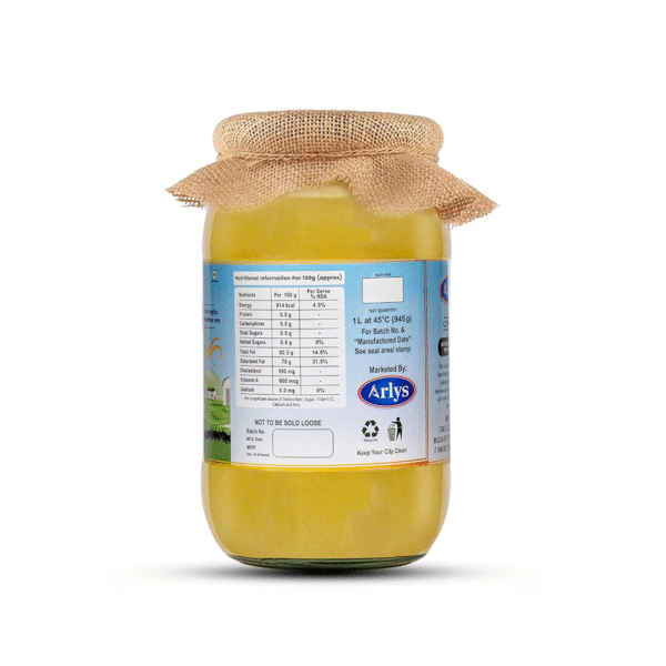 Arlys A2 Cow Ghee Jar 1L - Image 3