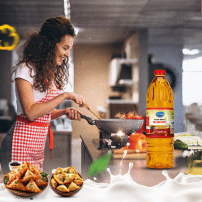 Arvind  Kachi Ghani Mustard Oil 1L