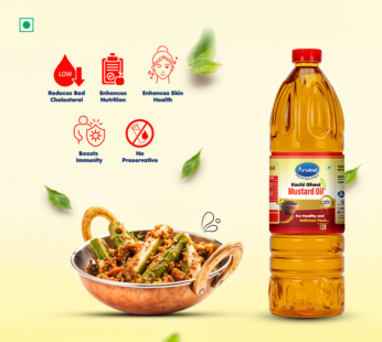 Arvind Kachi Ghani Mustard Oil 2L