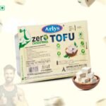 Arlys Zer TOFU packaging with a bowl of cubed white tofu, emphasizing vegetarian product