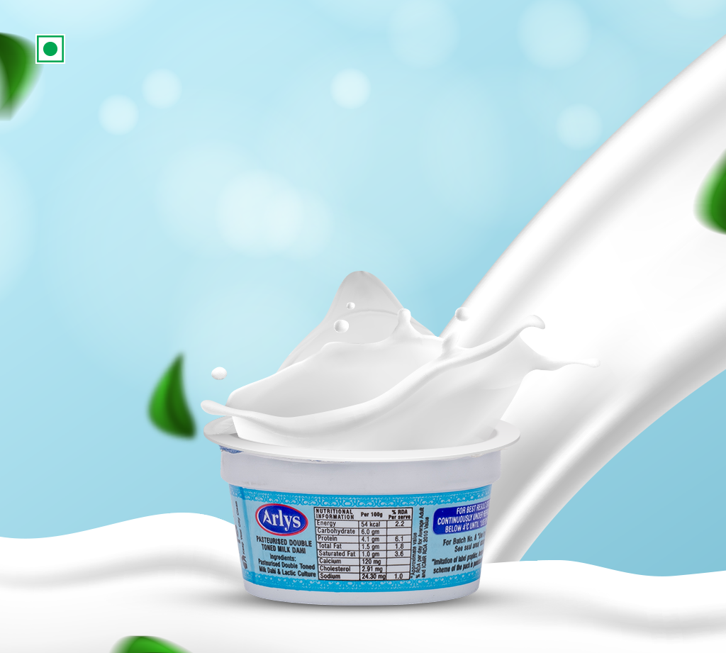 Arlys Active Dahi cup 150 GM - Image 3