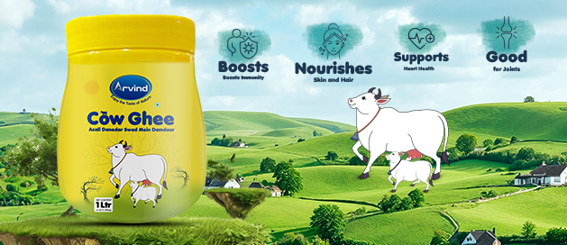 From Farm to Table: Discover the Power of Arvind Pure Cow Ghee